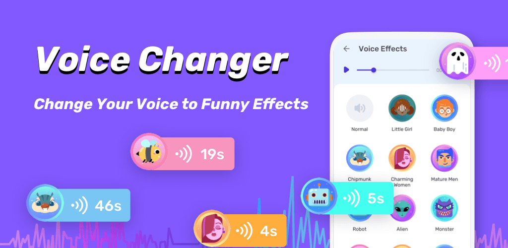 Voice Changer - Voice Effects PRO APK - AndroiDescomplicado.com